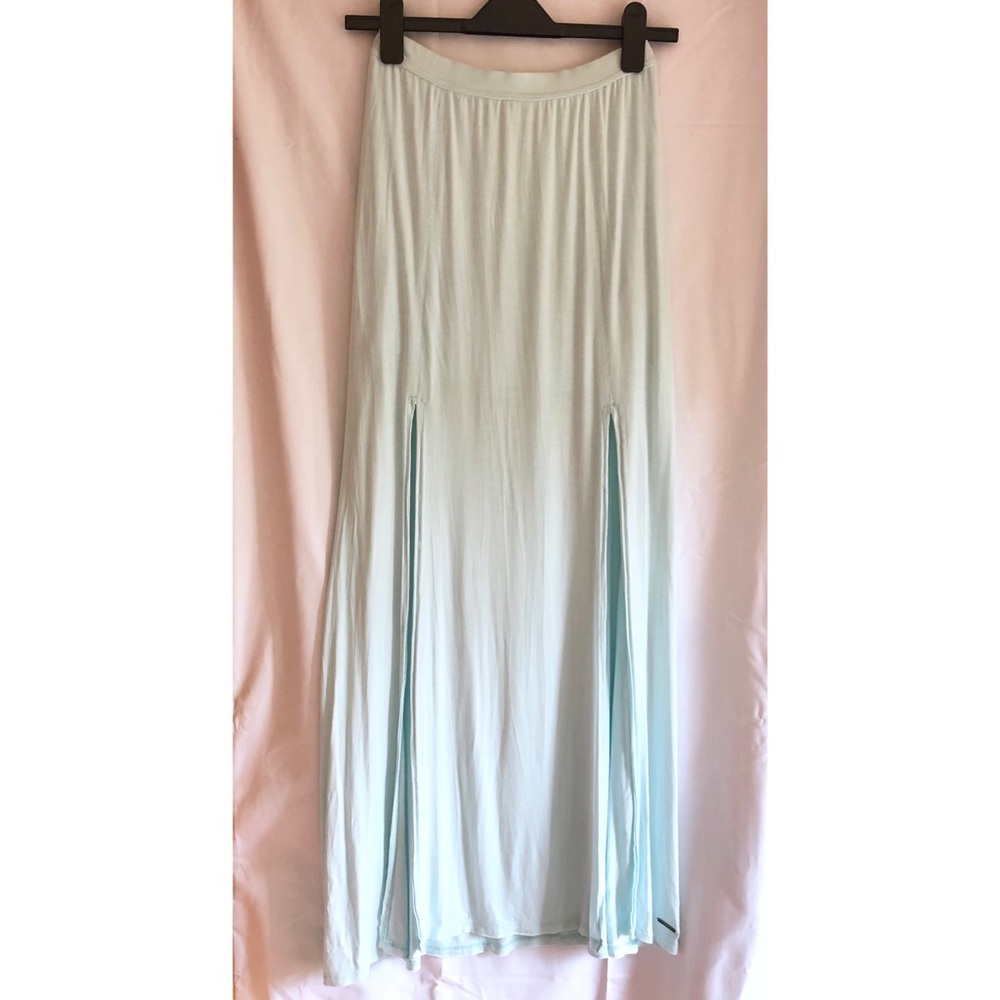 Light Blue Maxi Skirt